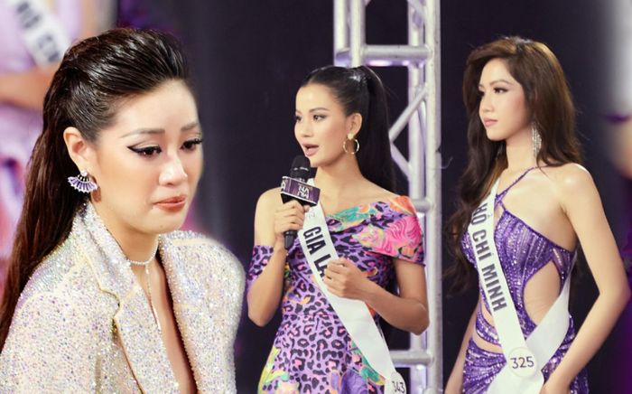 Khánh Vân bật khóc khi sắp hết nhiệm kỳ Hoa hậu Hoàn vũ Việt Nam