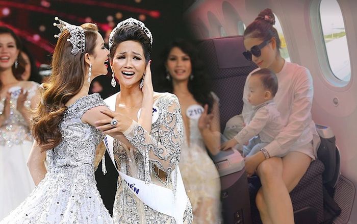 Phạm Hương khoe ảnh trên máy bay, ngầm xác nhận thông tin về Việt Nam qua chi tiết này