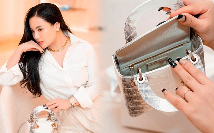 Chị Ông Địa là người đầu tiên tại Việt Nam sở hữu túi Dior phiên bản giới hạn