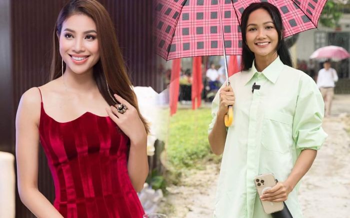 Giữa lúc 'người chị yêu quý' Phạm Hương về nước, H'Hen Niê đang âm thầm làm điều này