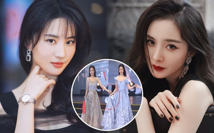 Xôn xao khoảnh khắc Lưu Diệc Phi ngó lơ Dương Mịch