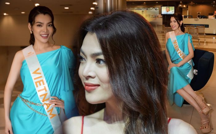 Góc so sánh: Trân Đài nữ tính bên dàn thí sinh thiếu mềm mại của Hoa hậu Chuyển giới Quốc tế 2022