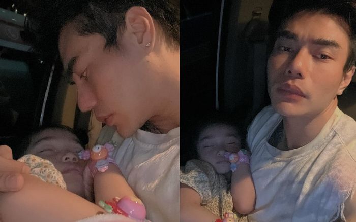 Giữa đêm bà xã Lê Dương Bảo Lâm bất ngờ bồng con vào bệnh viện, chuyện gì đây?