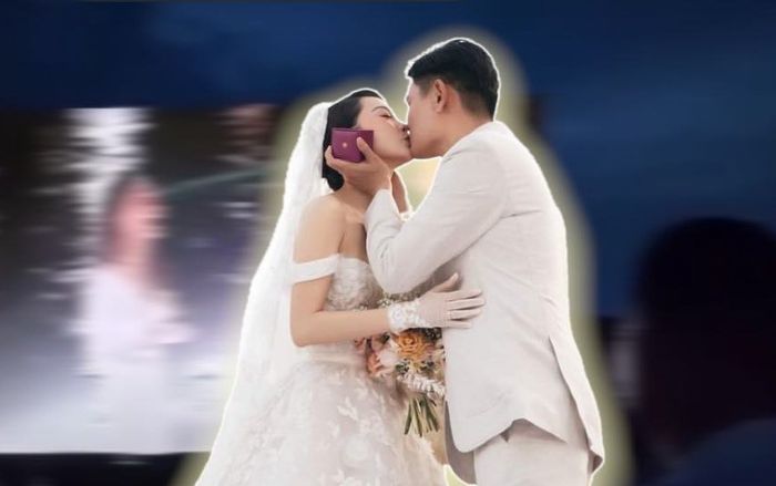 Xôn xao clip ông xã Minh Hằng làm thơ tặng vợ 'ngọt như mía lùi' trong lễ cưới