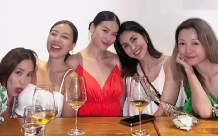 Hội bạn thân Vbiz: 'ngọc nữ màn ảnh' đọ sắc cùng hoa hậu Phương Khánh khoe visual 'một 9 một 10'