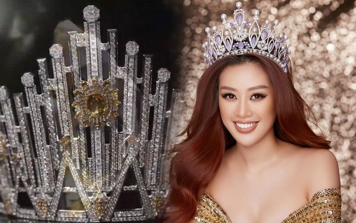 Lộ diện vương miện Hoa hậu Hoàn vũ 2022 tiền tỷ, có vượt qua được 'Brave Heart' của Khánh Vân?