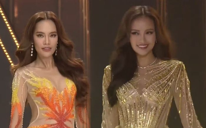 Lê Hoàng Phương mang rặng san hô tới bán kết, Ngọc Châu như nữ thần mặt trời tại phần thi dạ hội