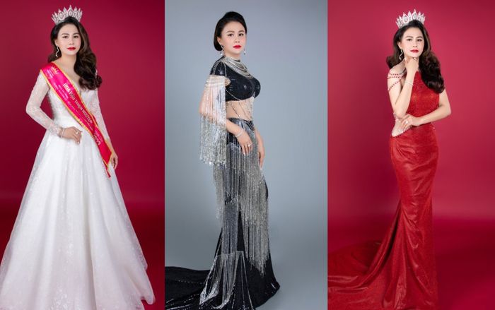 Hoa hậu thiện nguyện Kim Ngân lóng lánh vẻ đài các qua trang phục của NTK Tommy Nguyễn