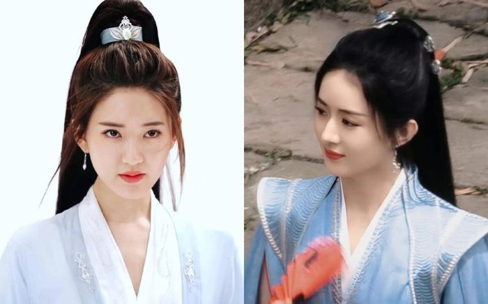 Triệu Lệ Dĩnh bị tố sao chép tạo hình của Triệu Lộ Tư trong Thả Thí Thiên Hạ?