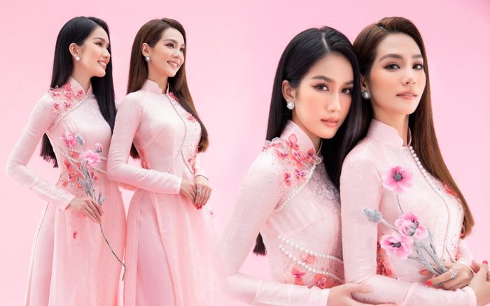 Á hậu Phương Anh đọ sắc cùng đương kim Hoa hậu Quốc tế: Trông như chị em, có phải tín hiệu giật crown?