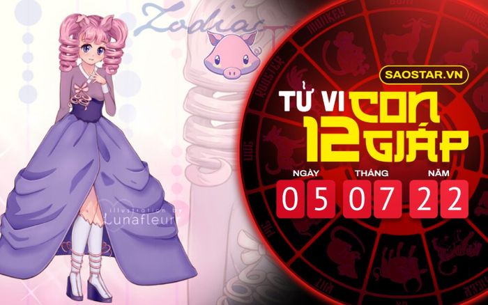 Tử vi hôm nay thứ 3 ngày 5/7/2022 của 12 con giáp: Tiền bạc đổ ùn ùn về túi tuổi Hợi