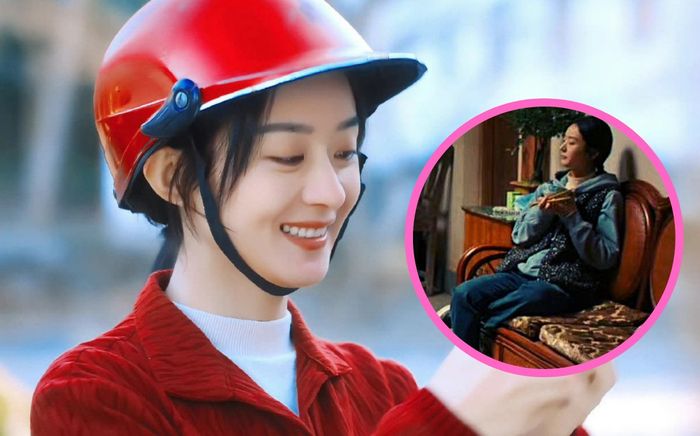 Đỉnh như Triệu Lệ Dĩnh, ngồi ngay ngắn trên phim cũng lên hot search