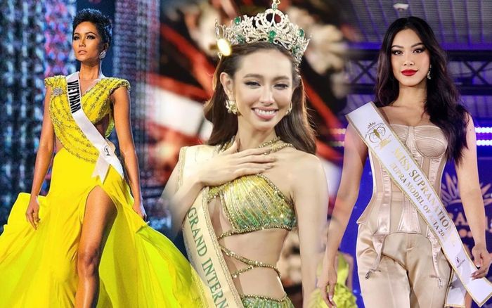 Những nàng hậu Việt chiếm spotlight trước đối thủ quốc tế: Thuỳ Tiên đi đến đâu nổi đến đó
