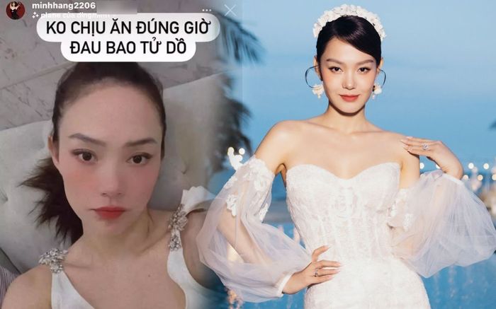 Nhan sắc Minh Hằng hậu đám cưới: 'Bé heo' sụt ký, da mặt cũng kém hoàn hảo hơn