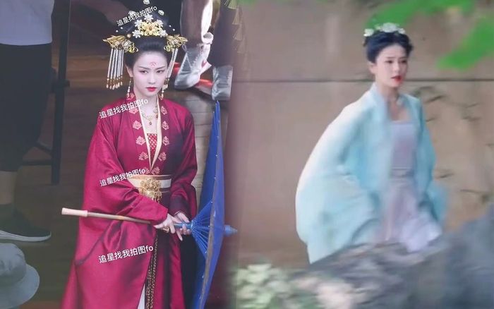 Bạch Lộc bùng nổ với 2 sắc thái trên phim trường