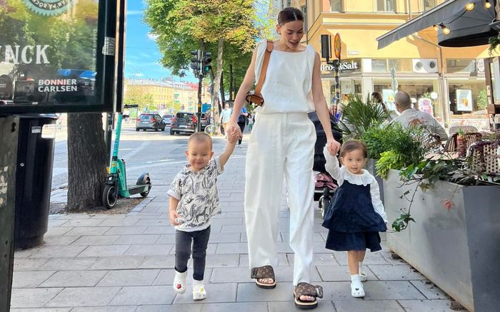 Gia đình Hà Hồ tung loạt khoảnh khắc đáng nhớ bên trời Tây, nhan sắc mẹ Hồ Ngọc Hà gây chú ý