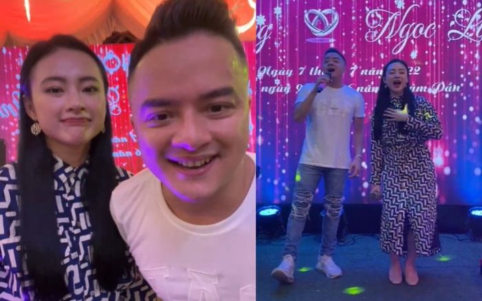 Cao Thái Sơn và Angela Phương Trinh rủ nhau đi hát đám cưới, tình bể bình khiến ai cũng giục cưới