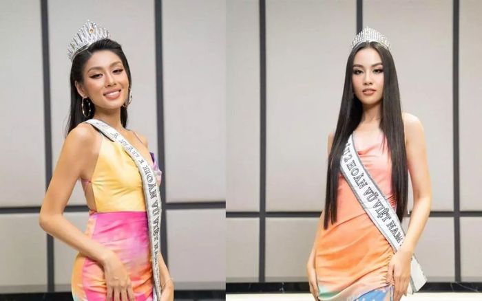 Chuyện thật như đùa: Á hậu Thảo Nhi và Thủy Tiên đội nhầm vương miện của nhau