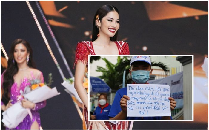 Câu nói của Lệ Nam ở Hoa hậu Hoàn vũ bất ngờ trở thành 'liều thuốc tinh thần' động viên các sĩ tử