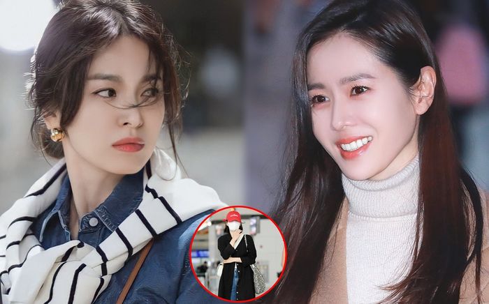 Song Hye Kyo vô tình để lộ đôi chân ngắn ngủn vì bộ đồ phản chủ, netizen chê không bằng Son Ye Jin