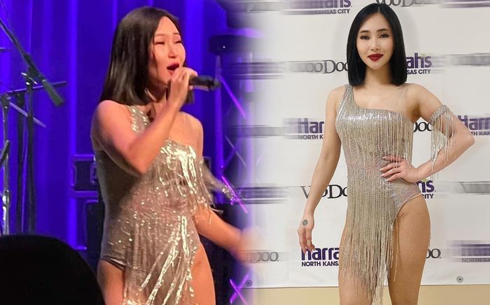 Loạt đồ diễn cắt xẻ táo bạo của Hương Tràm tại Mỹ