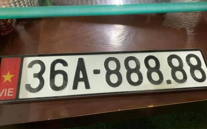 Thực hư về biển số ô tô 36A-888.88 gây xôn xao cộng đồng mạng