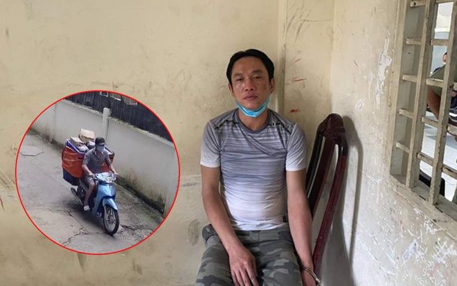 Bắt đối tượng trộm xe máy cùng số hàng hóa 20 triệu đồng của nam shipper