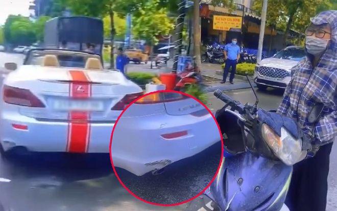 Gây va chạm với xe đỗ cạnh đường, cô gái liền bị tài xế buông lời dạy dỗ