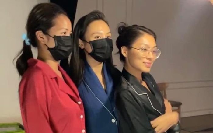 Top 3 Hoa hậu Hoàn vũ Việt Nam diện pijama, để mặt mộc hội tụ trong cùng khung hình