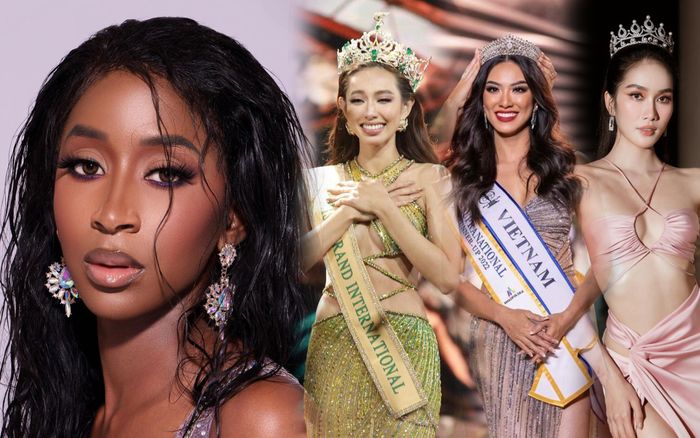 Hoa hậu Haiti từng bại trận trước Thuỳ Tiên, Kim Duyên, tiếp đến đối đầu Phương Anh ở Hoa hậu Quốc tế