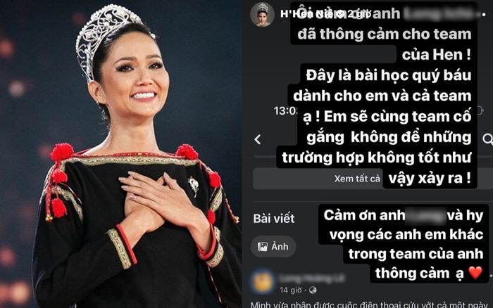 H'Hen Niê xác nhận là hoa hậu trong lùm xùm quỵt job