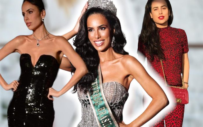 Gu thời trang của tân Hoa hậu Hoàn vũ Brazil bị fan chê 'già chát'
