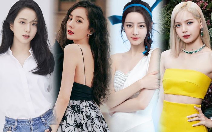 Dương Mịch và Địch Lệ Nhiệt Ba là 2 sao nữ Hoa ngữ duy nhất lọt top Mỹ nhân có gương mặt đẹp nhất 2022