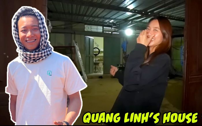Thuỳ Tiên đột nhập phòng ngủ Quang Linh Vlog, sẵn tiện chất vấn: 'Sao chỉ follow mình em'