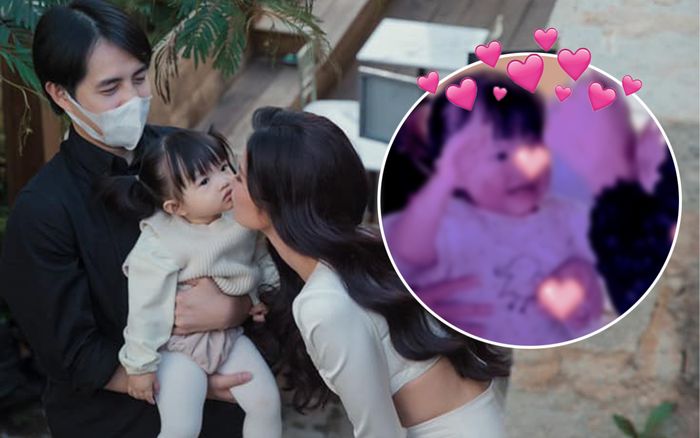 Winnie 'hộ tống' Đông Nhi đi tổng duyệt, phản ứng sau khi nghe mẹ hát xong khiến ai cũng bất ngờ