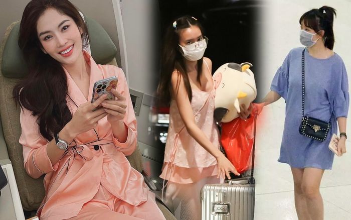 Sao Việt mặc đồ ngủ ra sân bay: Ninh Dương Lan Ngọc bị 'mắng', Lệ Nam được đặc cách