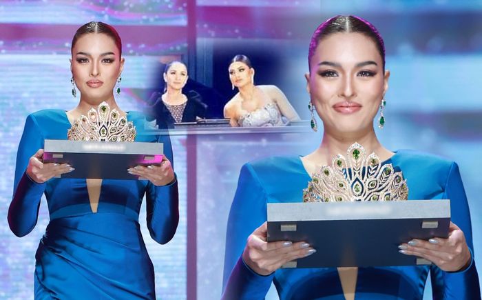 Hoa hậu Hoàn vũ Thái Lan 'xổ mỡ, xả cơ' khoe sắc sáng bừng: Nên thi quốc tế tiếp?