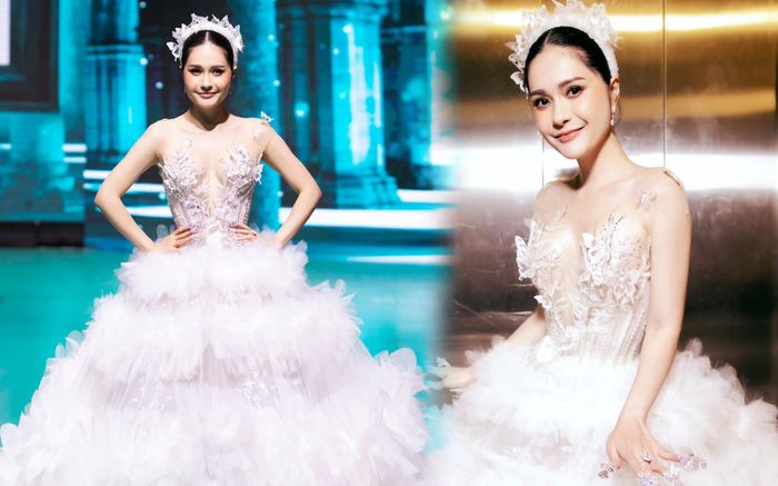 Đại gia Đoàn Di Băng làm first-face dù 'dân chuyên', catwalk cũng chẳng kém ai