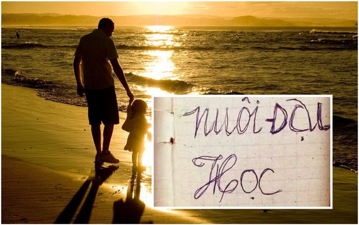 Cuốn sổ tay nhuốm màu thời gian cùng các khoản chi phí nuôi con gái học Đại học gây xúc động