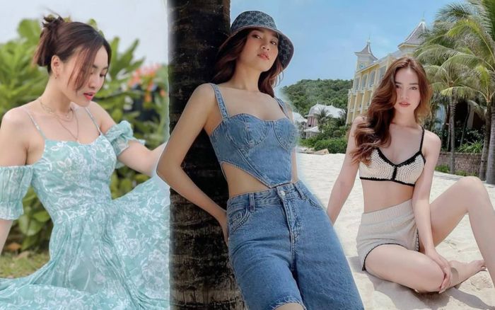 Ninh Dương Lan Ngọc gợi ý cách mix đồ đi biển đẹp mê hồn, kiểu này bảo sao ai không mê