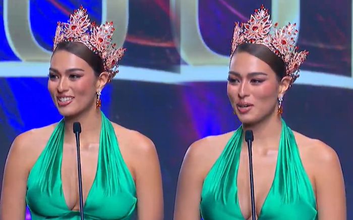 Hoa hậu Hoàn vũ nặng 71 kg Annchile nghẹn ngào khi kết thúc nhiệm kỳ đầy khó khăn