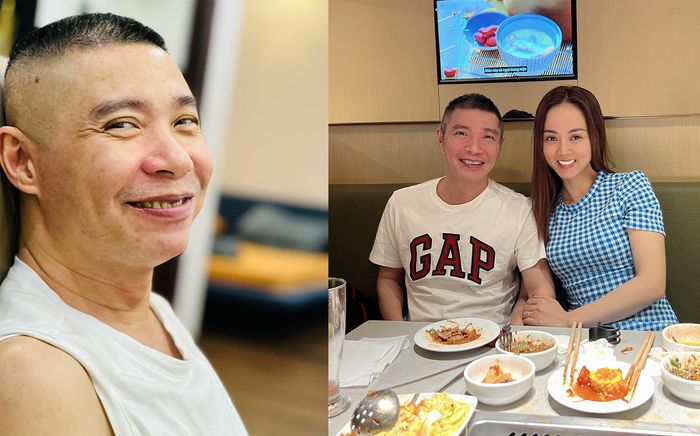 NSND Công Lý tăng cân thấy rõ, được vợ trẻ chiều chuộng hết mực sau bạo bệnh