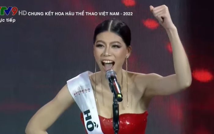 Chung kết Hoa hậu Thể thao Việt Nam: Lê Bống ghi điểm giữa dàn thí sinh hô tên mạnh mẽ