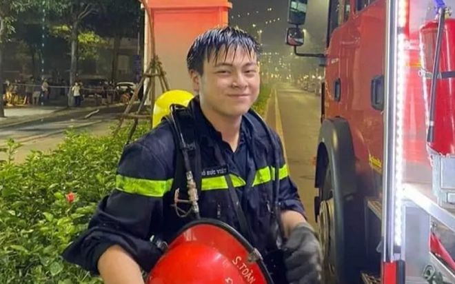Chuyện chưa kể về Trung úy Đỗ Đức Việt - cán bộ Cảnh sát PCCC hy sinh trong vụ cháy ở Cầu Giấy