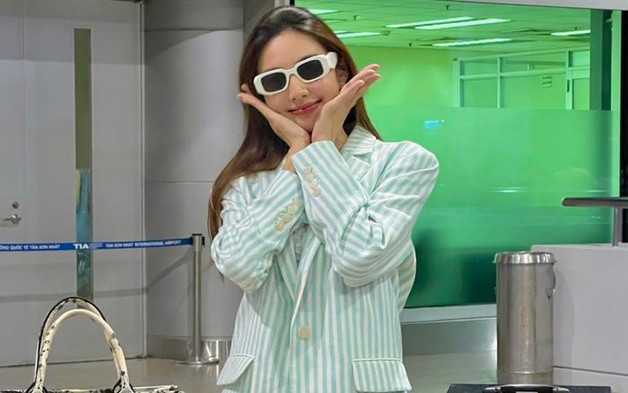 Thương hiệu thời trang được Thùy Tiên ưu ái trong suốt chuyến đi công tác