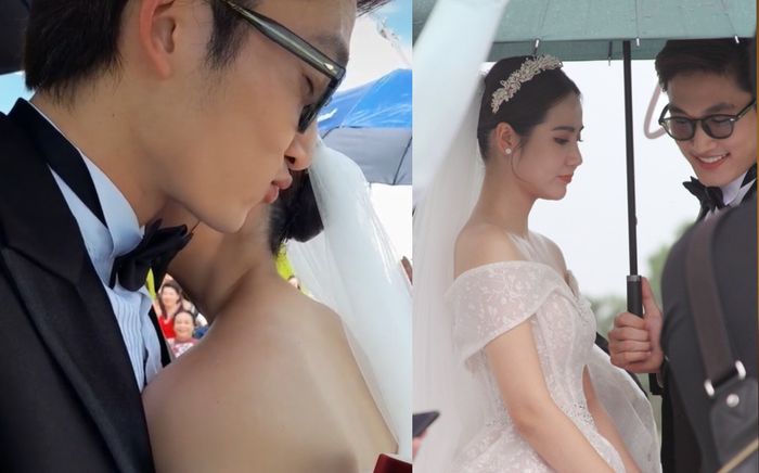 Thương Ngày Nắng Về: Đình Tú và Huyền Lizzie 'đánh lừa' khán giả ở cảnh hôn cuối phim?