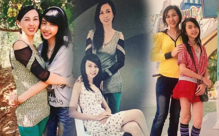 Người mẹ trẻ trung của Hoa hậu Thùy Tiên: Thường bị nhầm là chị ruột của con gái
