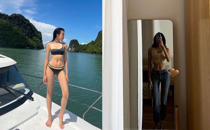 Cận cảnh body 'siêu thực', vòng eo 55 cm của 'bạn gái tin đồn' Đoàn Văn Hậu