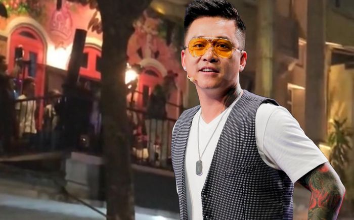 Choáng trước cảnh hàng trăm người vây quanh ban công nhà riêng Tuấn Hưng ở Hà Nội