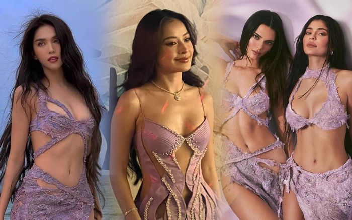 Comeback sau hai năm, Chi Pu 'mượn ý tưởng' chiếc váy thị phi của Ngọc Trinh, Kendall Jenner?